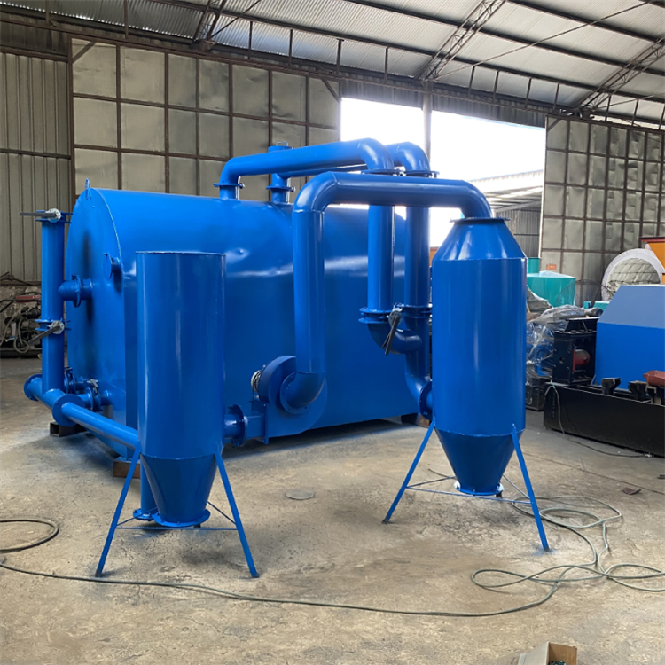 臥式炭化爐是不是可以真的實(shí)現(xiàn)無(wú)煙炭化？原理是什么？